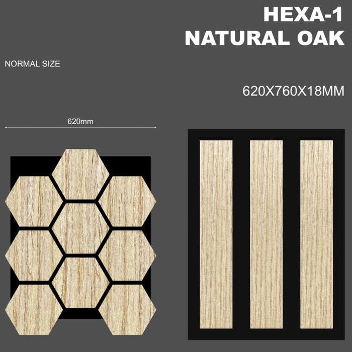 HEXA -1 Slat Wall Panel