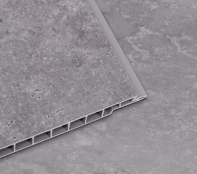 416 Concrete Grey Ceiling Panel Glossy Finish
