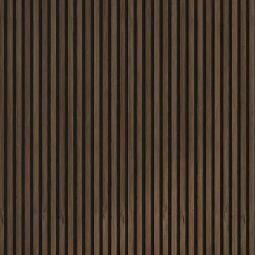 ACOUSTIC SLAT WALL PANEL-BLACK WALNUT 600 x 2400 x 21mm