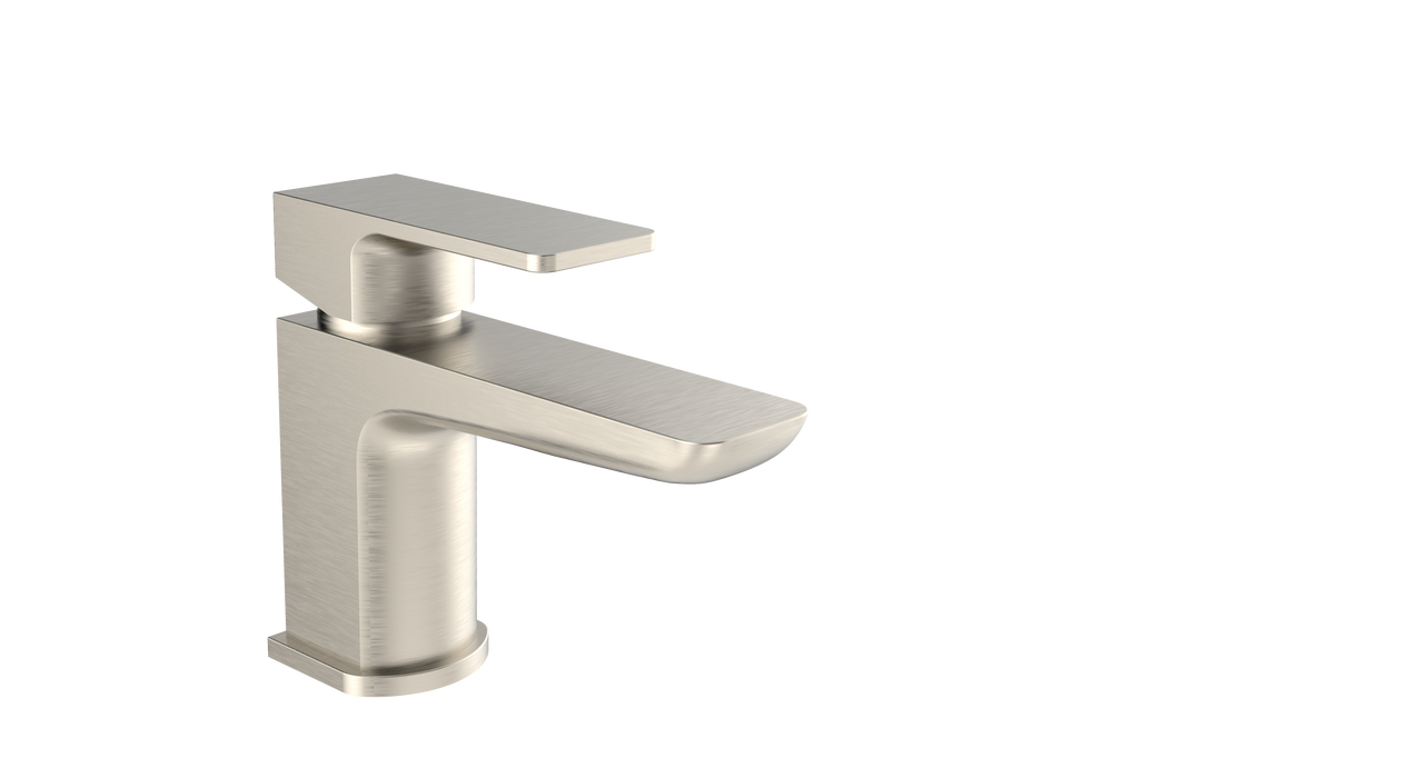 Kolt Mini Mono Basin Mixer Brushed Nickel