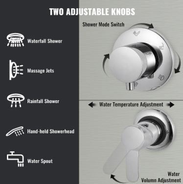 5 in 1 Panel Shower