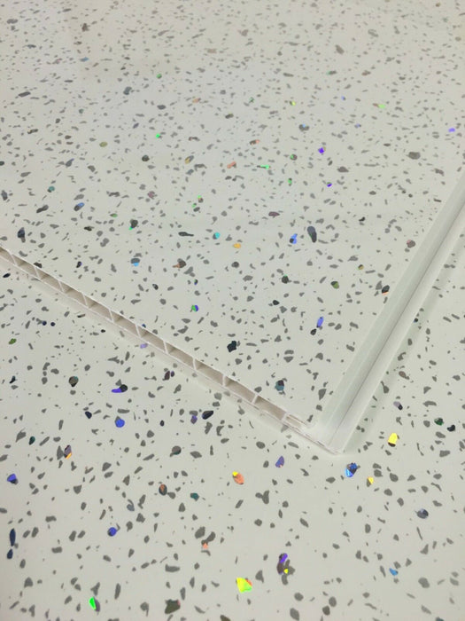 White Sparkle Wall Panels